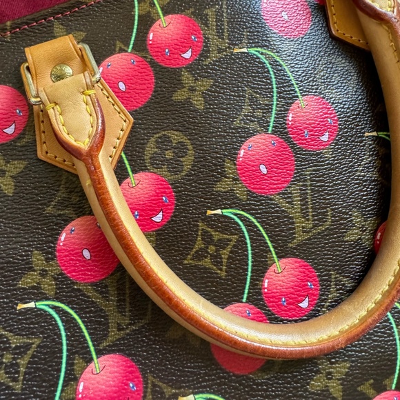 Louis Vuitton Murakami Cerises (Cherries) Sac Plat - Picture 6 of 7